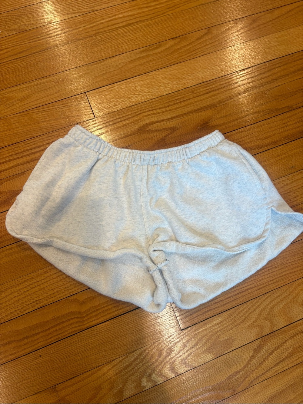 Brandy Melville Light Gray Athletic Lounge Shorts
